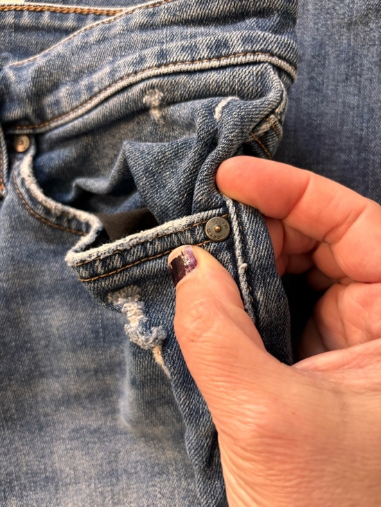 Joes Jeans Straight Leg Distressed Denim Size 32 - Picture 6 of 14